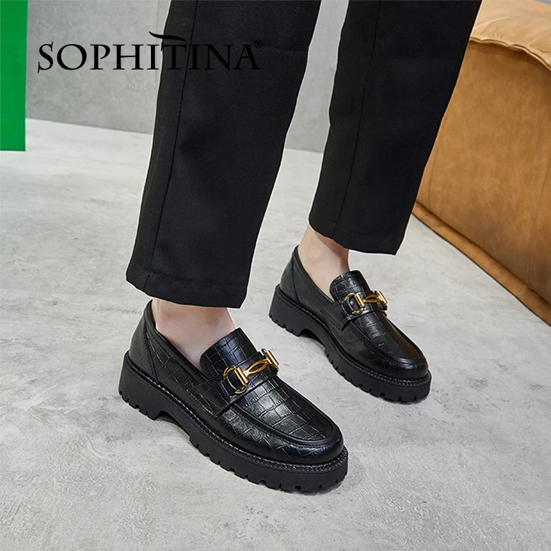 

Туфли-лодочки женские из натуральной кожи, с крокодиловым узором