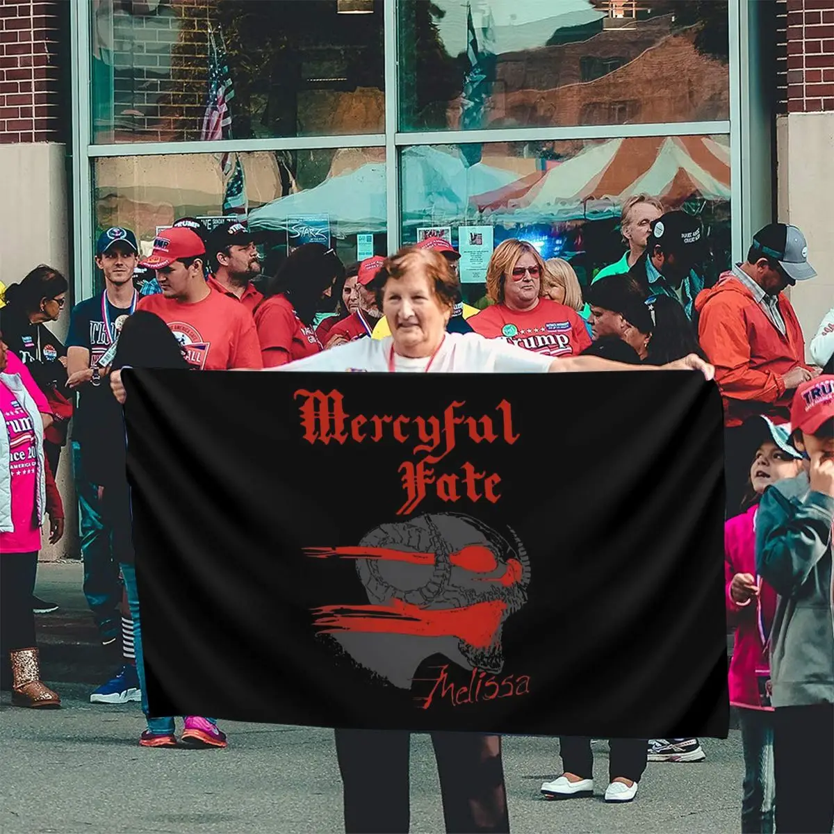 Mercyful Fate Melissa датский тяжелый металлический ремешок размеров от S до 6Xl классный