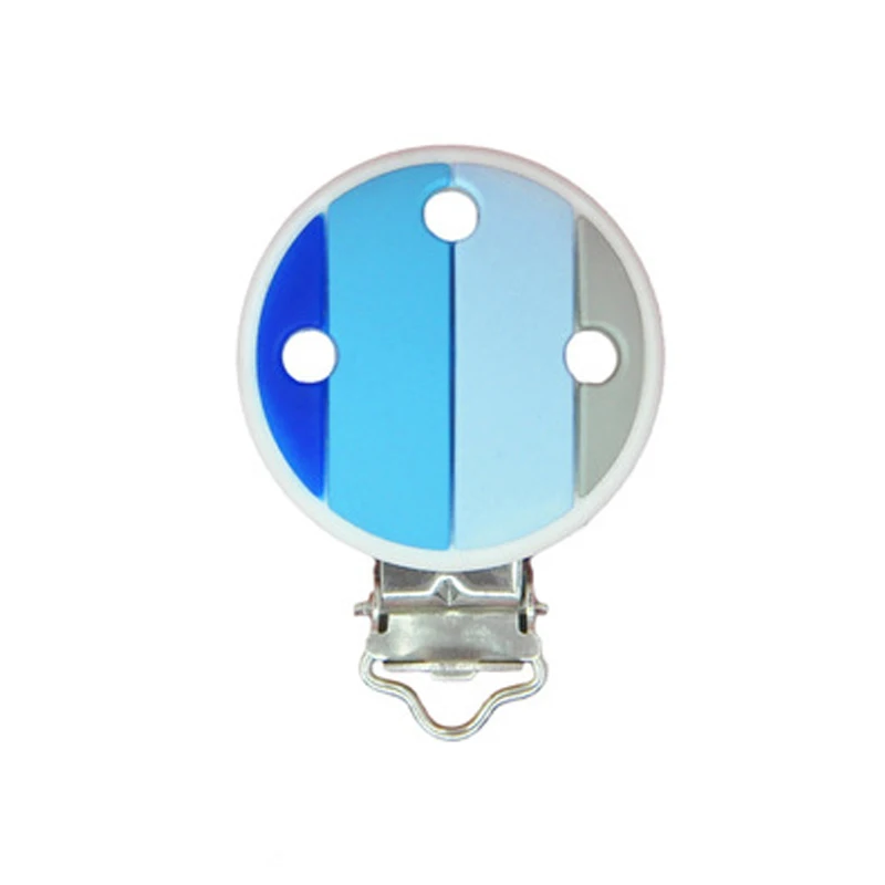 Clip de silicona de grado alimenticio para chupete, juguete mordedor para collar de ni&ntilde;os, abalorios, accesorios de bricolaje, 10 Uds.-4