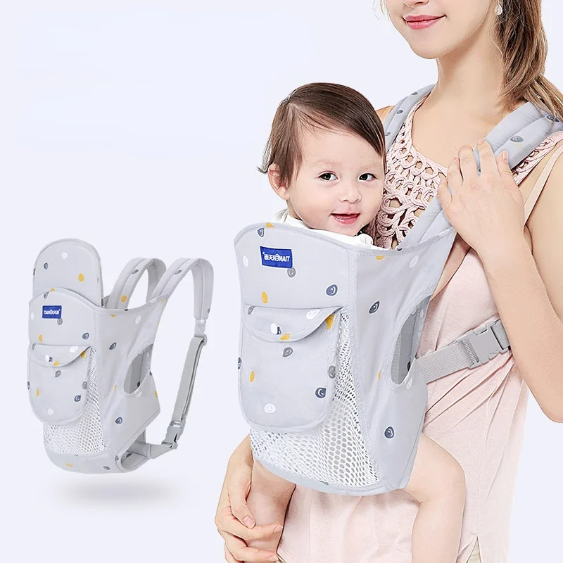 

0-36 Months Baby Carrier Portable Multifunctional All-position Backpack Toddler Breathable Sling Ergonomic Baby Wrap Accessories