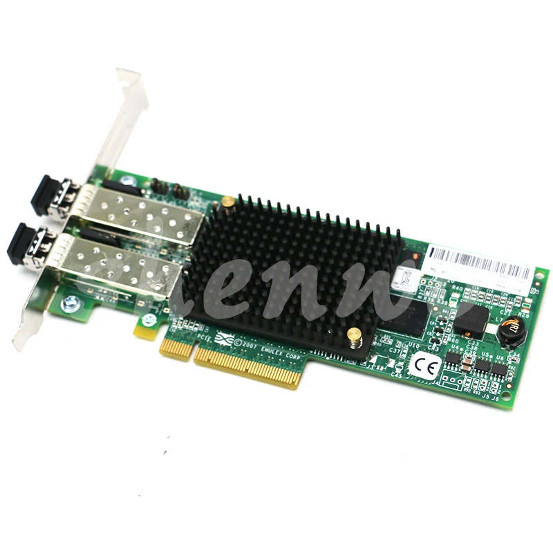 Оригинальная Совершенно новая для оптоволоконной карты Emulex IBM LPE12002 FC HBA PCle 8G PCl E Dual