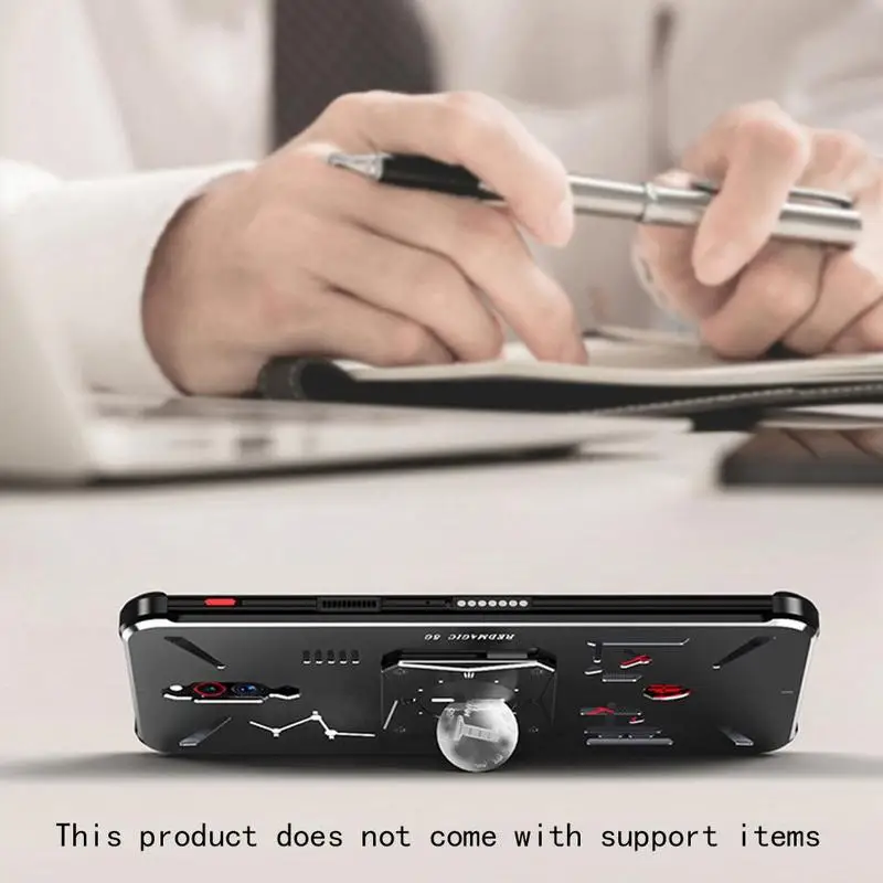 

Aluminum Alloy Protective Phone Case For for Red Magic Gaming Mars Cellphone Metal 6 Cover Pro Z8X2