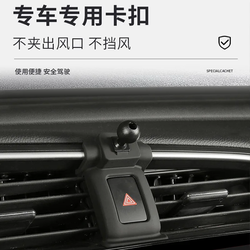 car mobile phone holder mounts gps stand gravity navigation bracket for honda civic 2016 2017 2018 2019 2020 2021 accessories free global shipping