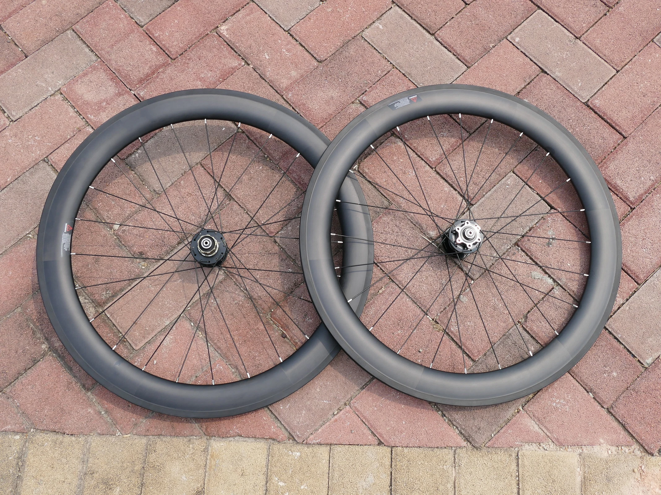 1 пара: 3K UD матовая глянцевая шоссейная велосипедная трубчатая колесная пара