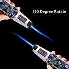 2022 новая уличная ручка-распылитель фонарь вая зажигалка, ветрозащитная металлическая зажигалка для сигарет, кухни, барбекю, зажигалка с прямым пламенем