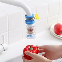 telescopic faucet extender filter medical stone water spining splash proof tap water shower kitchen bathroom universal interface