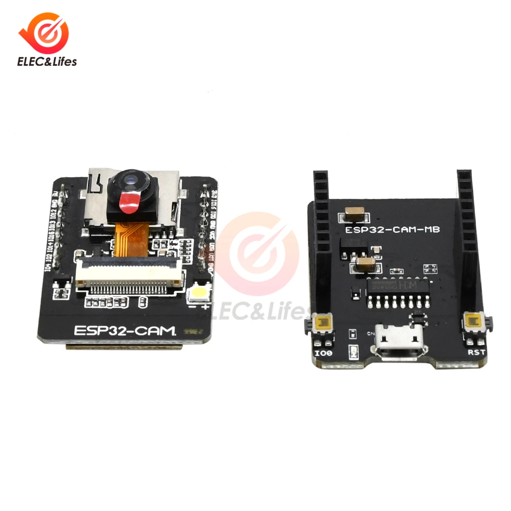 Micro USB 32-Bit ESP32-CAM-MB WIFI Bluetooth development board with OV2640 camera module Automatic download USB to Serial CH340G images - 6