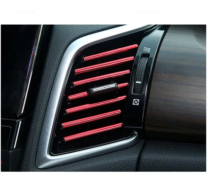 10 шт. декоративная полоска для вентиляционного отверстия автомобиля Chrysler 200 300 Aspen