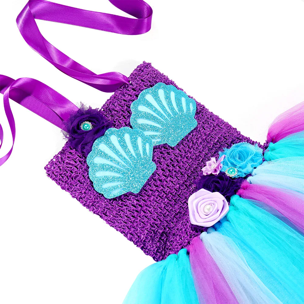 Юбка-пачка в стиле Русалочки под морем платье морская тематика нарядное для