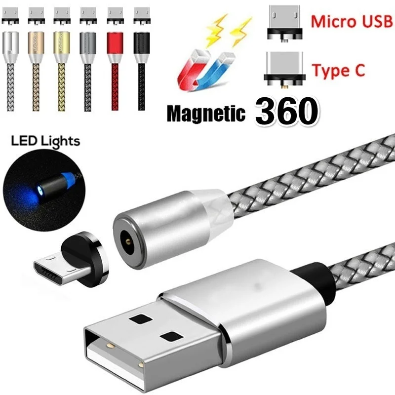 Магнитный usb-кабель для Meizu M3S M5 M5S M5C M6S M3 Примечание M2 M5 Примечание M8 M6 Примечание MX4 Pro MX5 MX6 Pro 5 6 7 Plus Зарядное устройство
