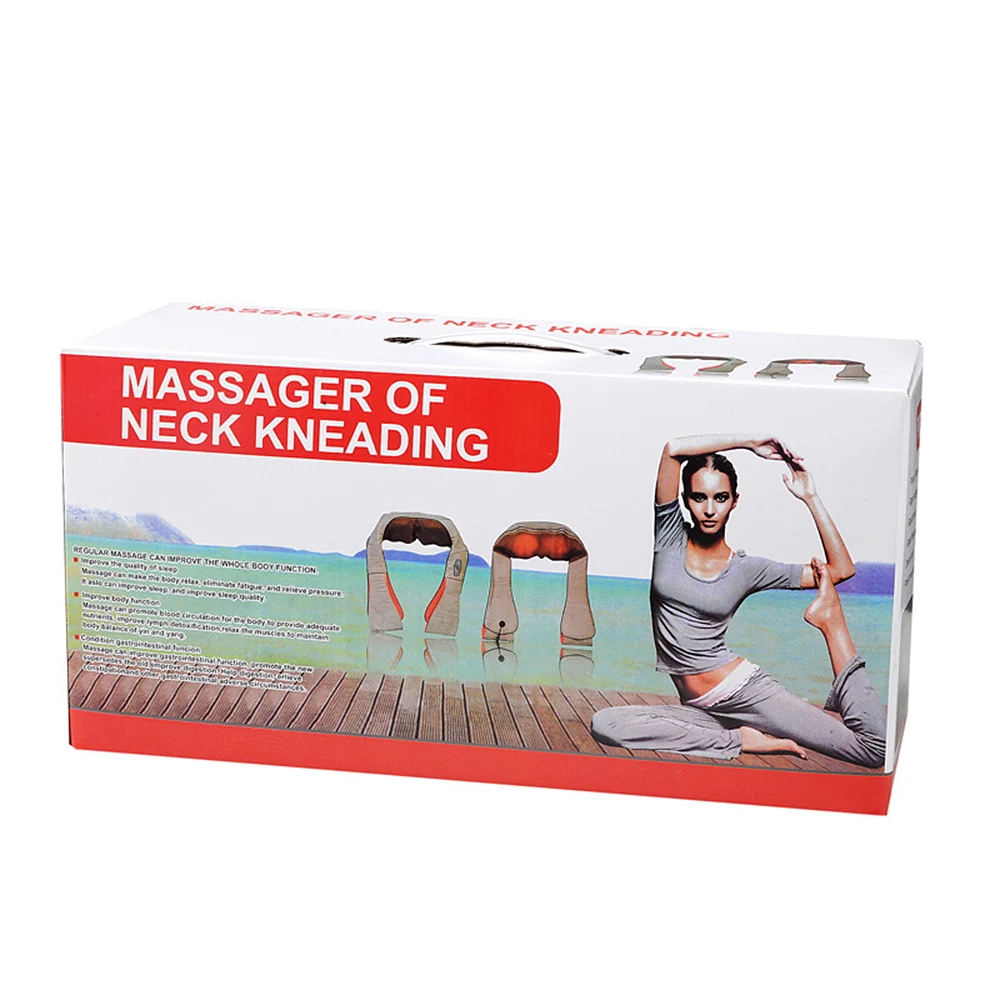 Электромассажер для шеи электромассажер разминания тела и от целлюлита шиацу