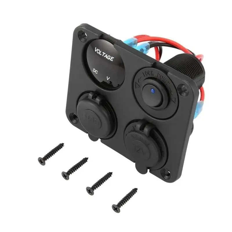 12 В лодочная морская переключатель Автомобильная панель для лодки GPS мобильные RV