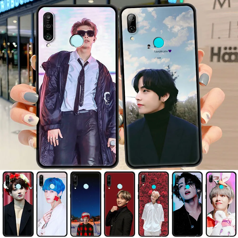 

Boy Korea Kpop Case For Huawei P30 Pro P40 Lite E P Smart Z P20 Y6 Y7 Y9 2019 Honor 20 9X 8X 8S 9S Soft Phone Cover Funda