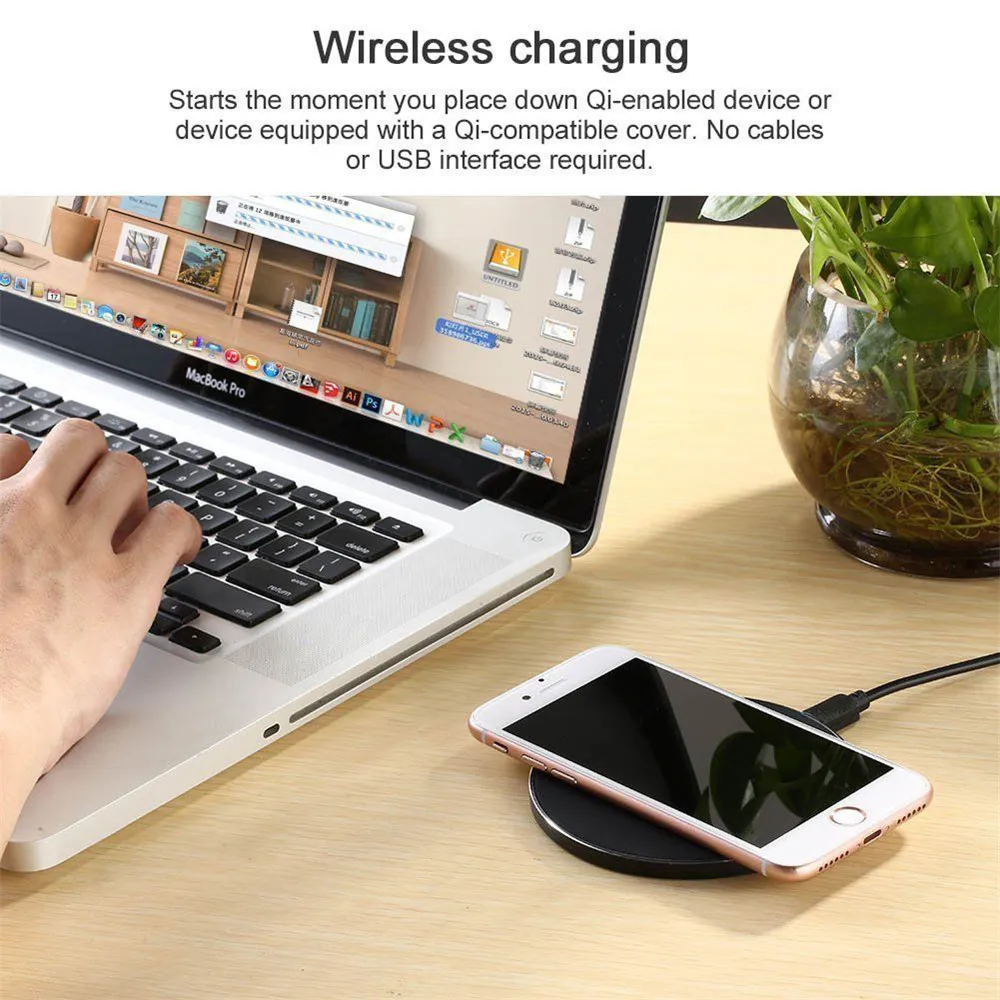 qi metal 10w wireless charger for samsung s10 s9 note 8 9 charging pad for iphone 8 x xr xs max qc3 0 fast wireless charging free global shipping