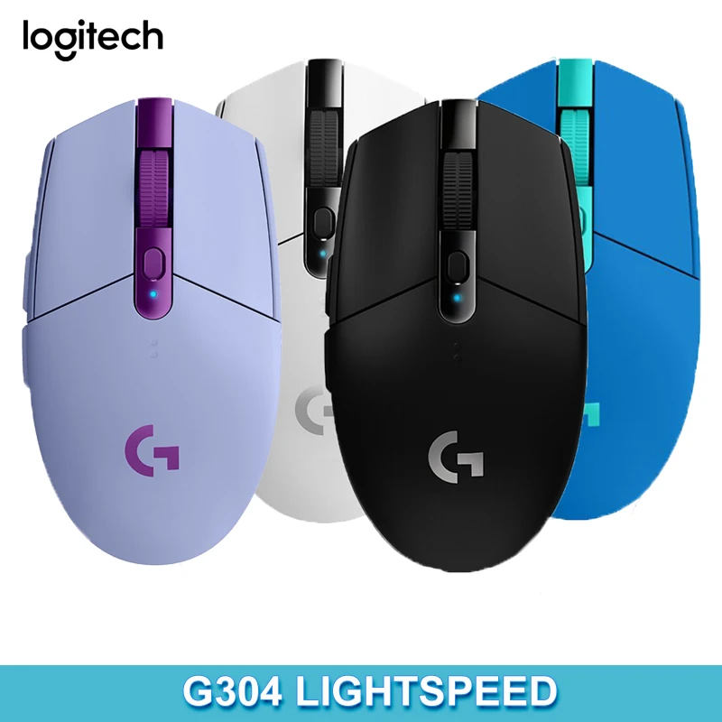 

Logitech G304 LIGHTSPEED Wireless Gaming Mouse Rechargeable 5 Gears 12000 DPI Adjustable 6 Programmable Buttons Optical Mice