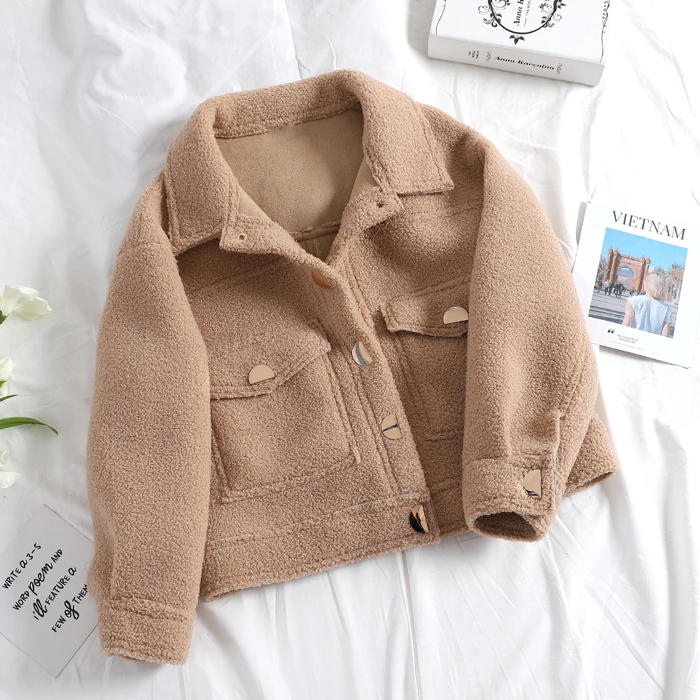 

HELIAR Women Winter Velvet Jacket For Women Warm Thick Parkas Jacket Female Buttoned Up Solid 2019 Autumn Winter Coat Women