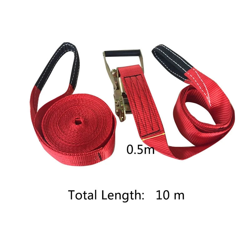Slackline Kit Outdoor Extreme Slack Line Ratchet Tensioner Fitness Equipment for Improve Balance Skills Core Strength | Спорт и