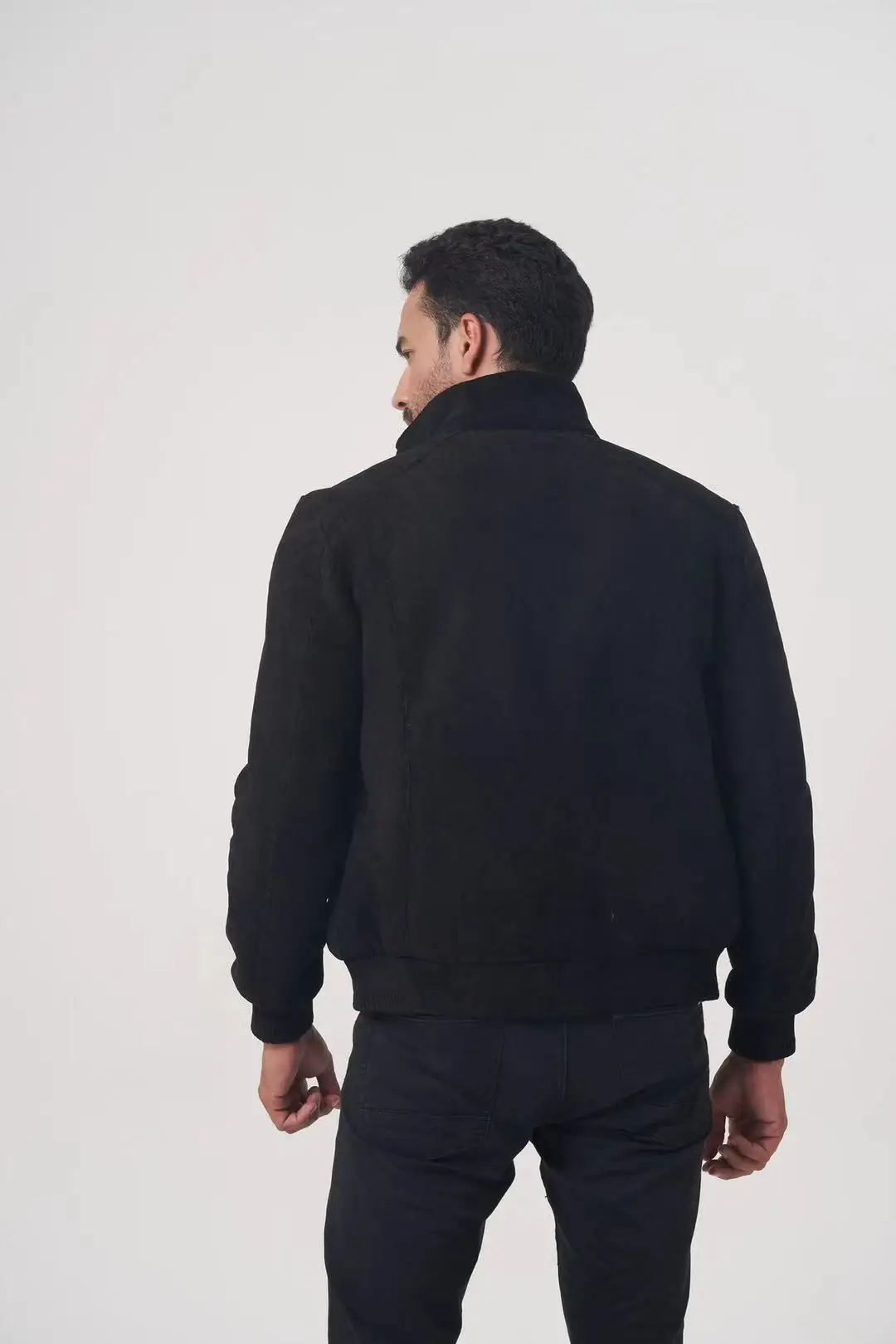 

2021 new men's suede leather jacket winter stylish coat with a high-quality men's formal brand apparel OGMANDO1928