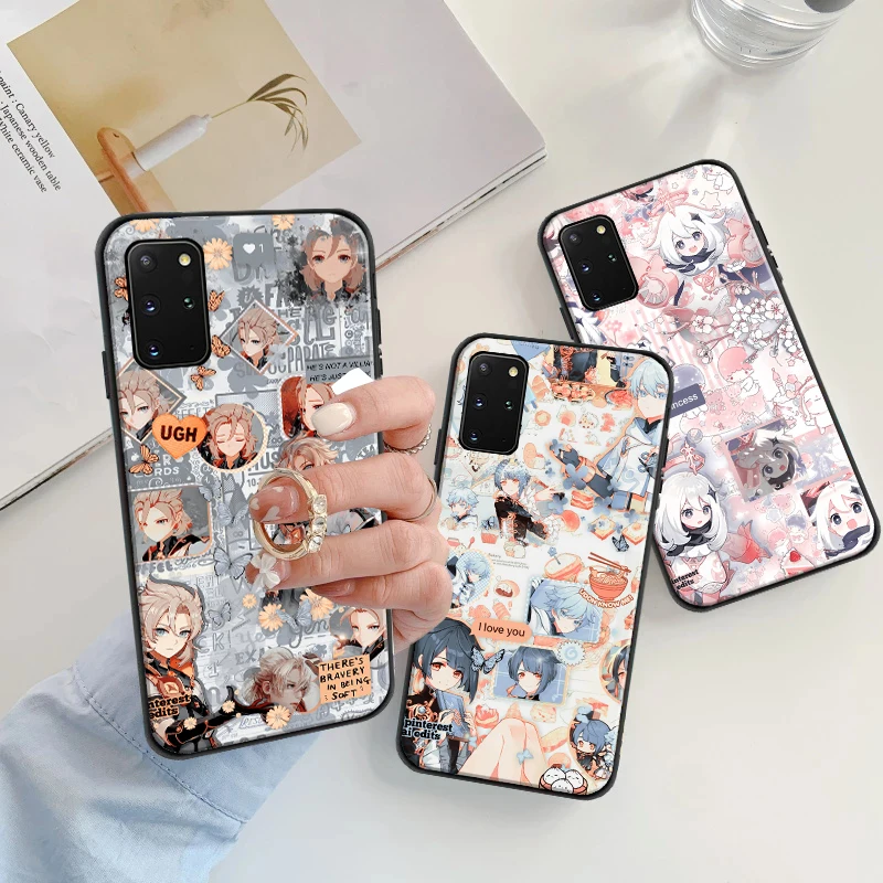 

Genshin Impact Case For Samsung Galaxy S8 S9 S10 S20 S20 FE Lite Ultra Silicone Phone Cover Fundas Coque Shell Capa Cell