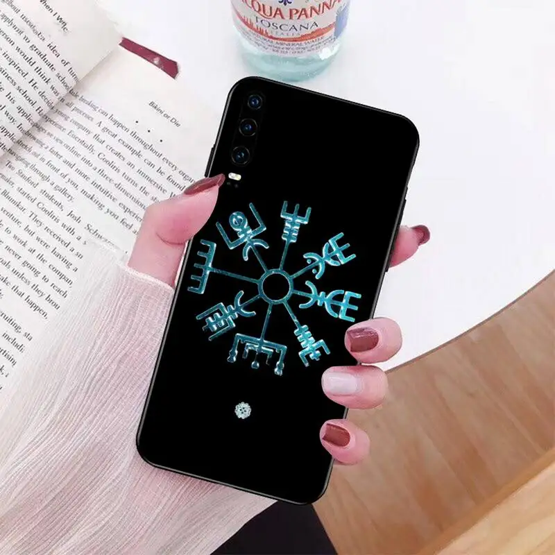 Скандинавский чехол для телефона PENHUWAN Viking Vegvisir Odin Huawei P30 P20 Mate 20 Pro Lite Smart Y9 prime 2019 |