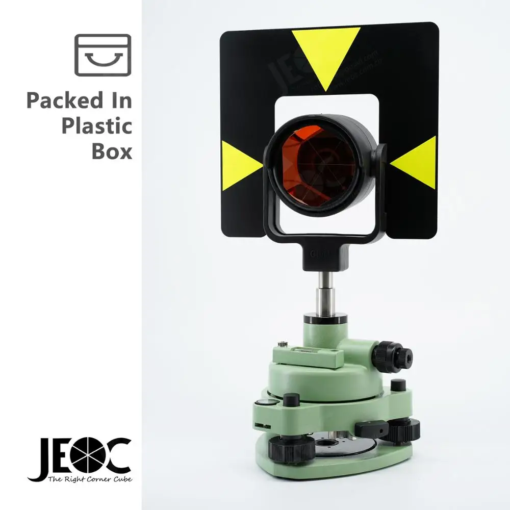 

JEOC GPR1+GPH1+GZT4 Prism & Tribrach Set, Surveying Reflector for Leica Total Station System