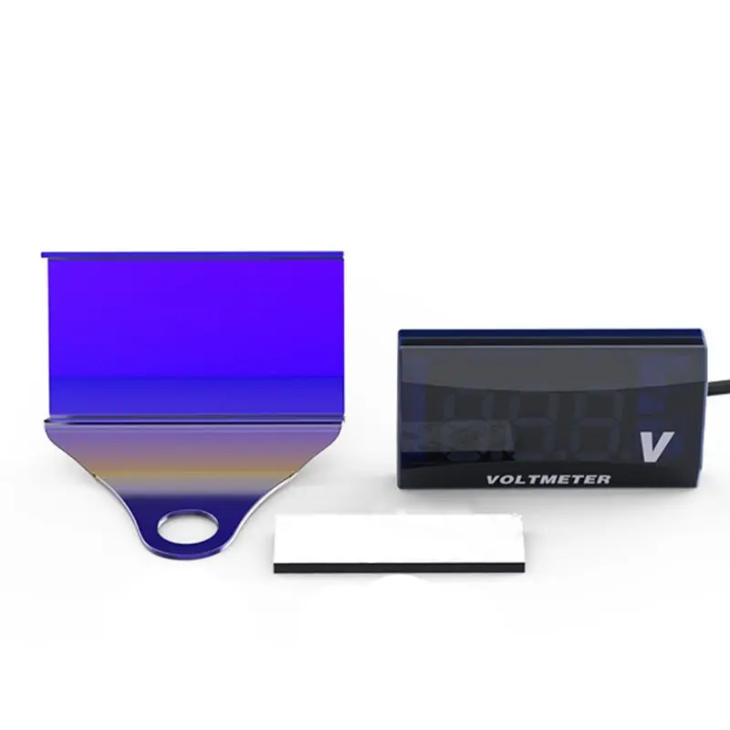 

8V-150V LED Digital Display Voltmeter Car Motorcycle Voltage Volt Gauge Panel Meter With Bracket