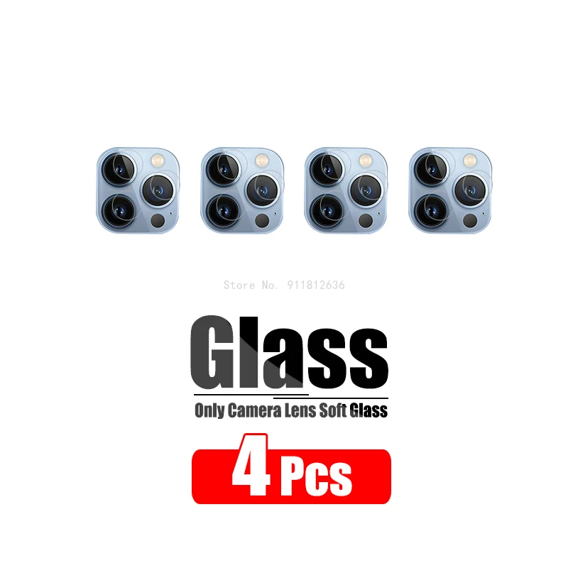 

4 шт. Защитное стекло для камеры для iPhone 11 Pro 12 Mini 13 защита для камеры на i Phone X XS Max XR SE 2020 7 8 Plus Len Film