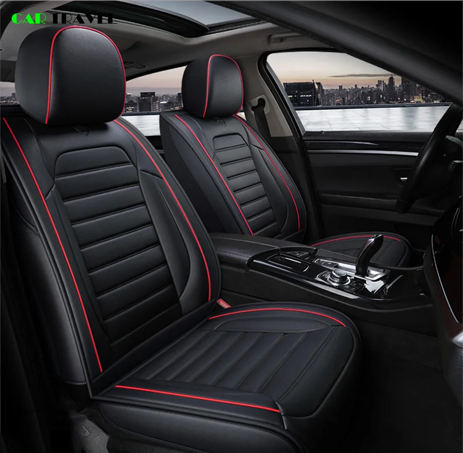 Кожа авто чехлы на сиденья для peugeot 206 3008 2008 307 507 508 кіа cerato Chevrolet Orlando mitsubishi lancer автокресла