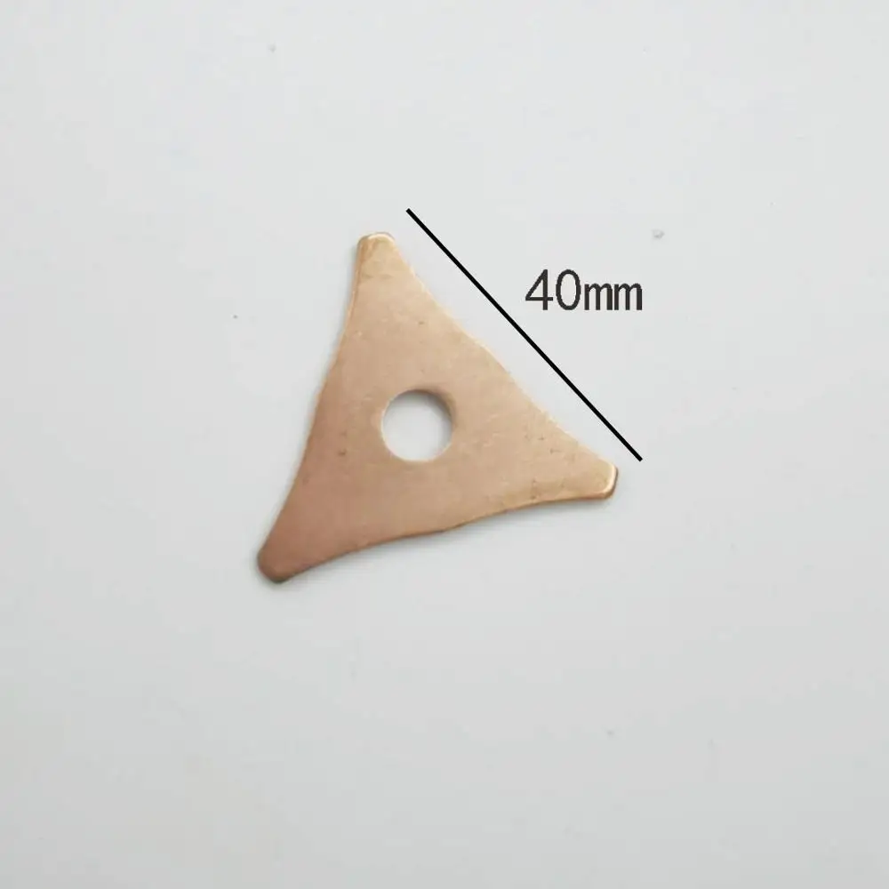 50шт./упаковка Треугольные шайбы для вытяжки зубов Ремонт автомобиля пластины металла Точечная сварка Сварочная пушка Аксессуары Расходные материалы.