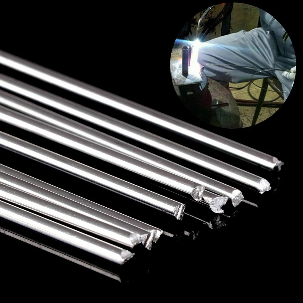 

50 PCS Welding Wire Rods Set Aluminium Welding Rods Brazing Soldering Low Temperature Fast Easy Melt Aluminum Welding
