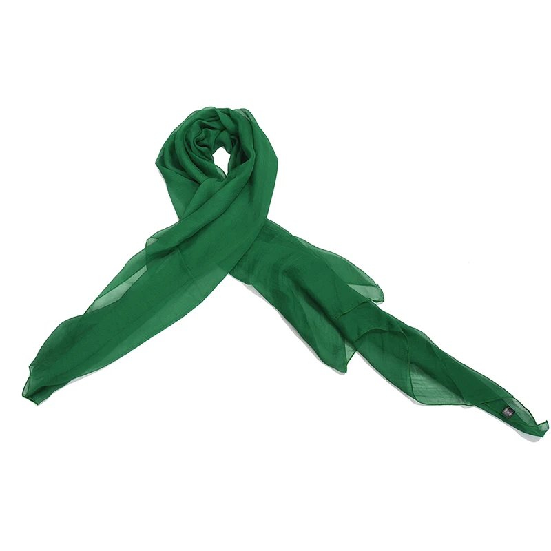 Травяной Зеленый Модный летний Уход однотонный шарф шаль для женщин |