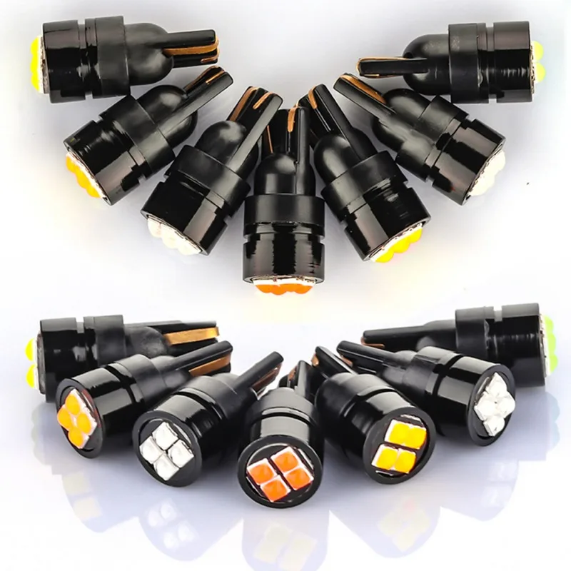 Комплект из 2 предметов высокого Мощность T10 3030 4SMD супер яркий светодиодный