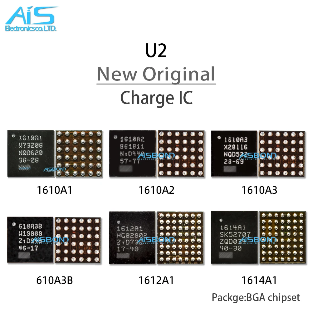 5ชิ้น/ล็อต U2 USB Tristar IC ชาร์จสำหรับ iPad 3 4 5 Mini1 Mini2 Mini4 IPad6 2017 A1822 Pro 9.7 10.5 12.9 AIR 1 2 3 1610A1 610A3B