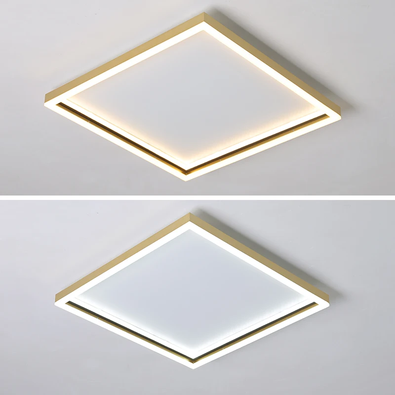 Современная светодиодная люстра с золотым/черным покрытием 110 В 220 В|Люстры| |