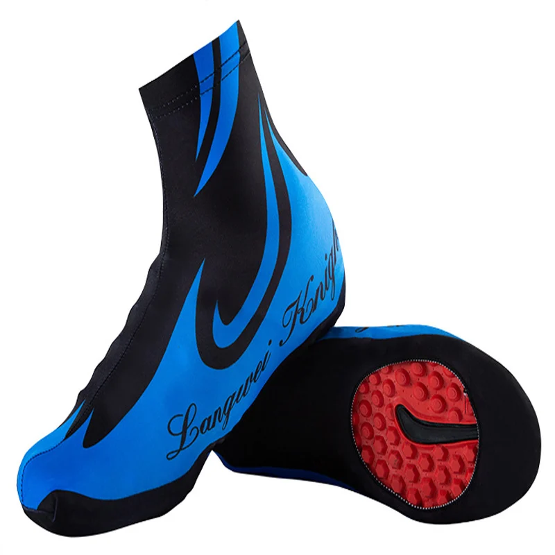 Bicycle Dustproof Cycling Shoe Cover Men Women Bike Shoe Cover Windproof MTB Bicycle Zippered Overshoes Riding Quick Dry