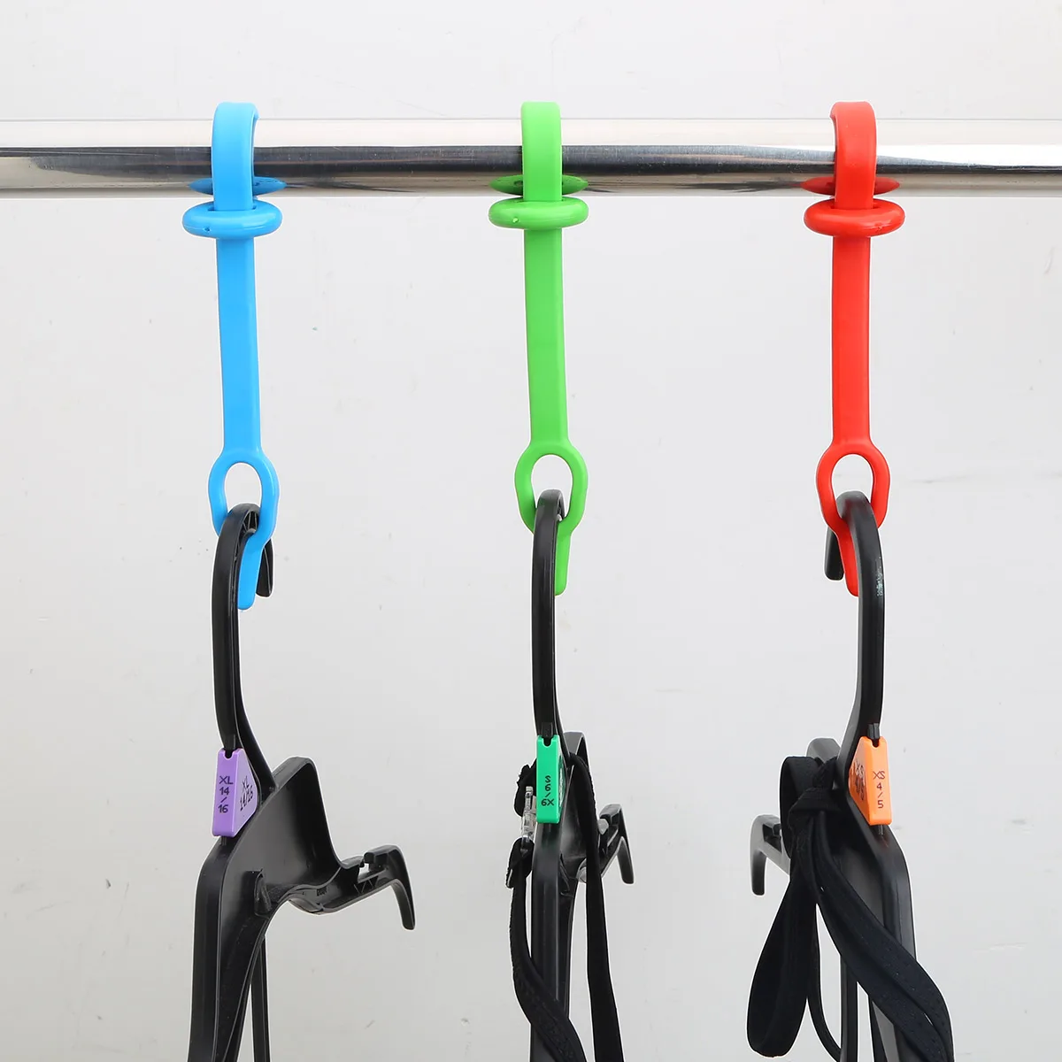 9 шт. ветронепроницаемые фиксированные крючки с пряжкой силиконовые для одежды