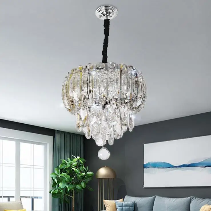 Светильник Роскошная Современная хрустальная люстра для коридора креативная