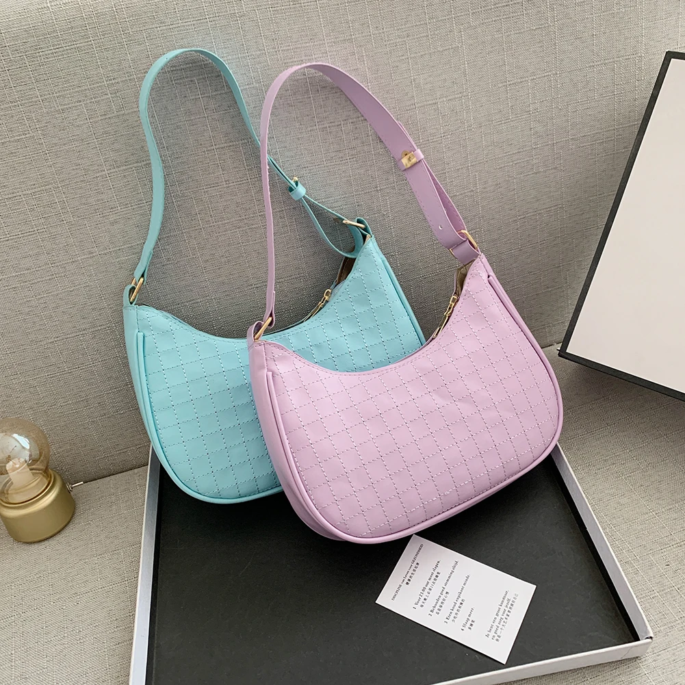 

Женская сумка через плечо, из искусственной кожи, в клетку