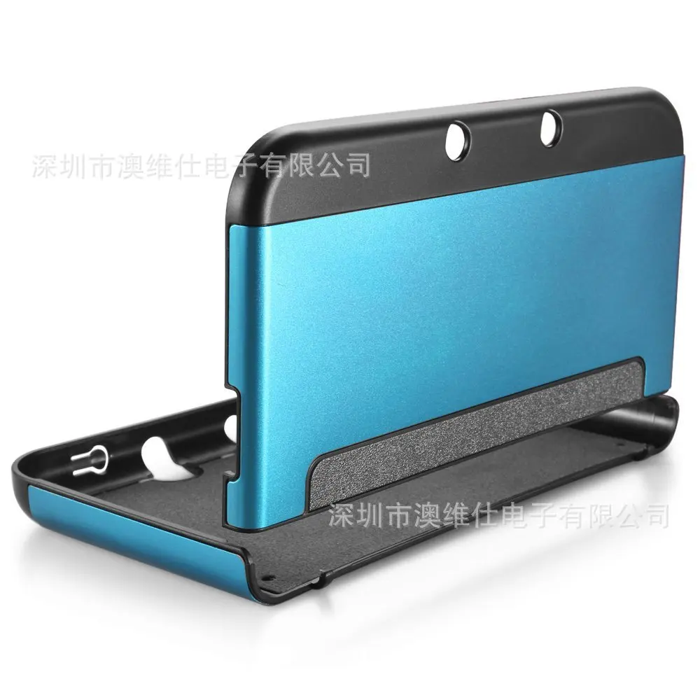 Напрямую от производителя продажи nintendo 3DS LL металлический защитный чехол 3DS XL Разделение Тип Пластик Алюминий Чехол 9-Цвет