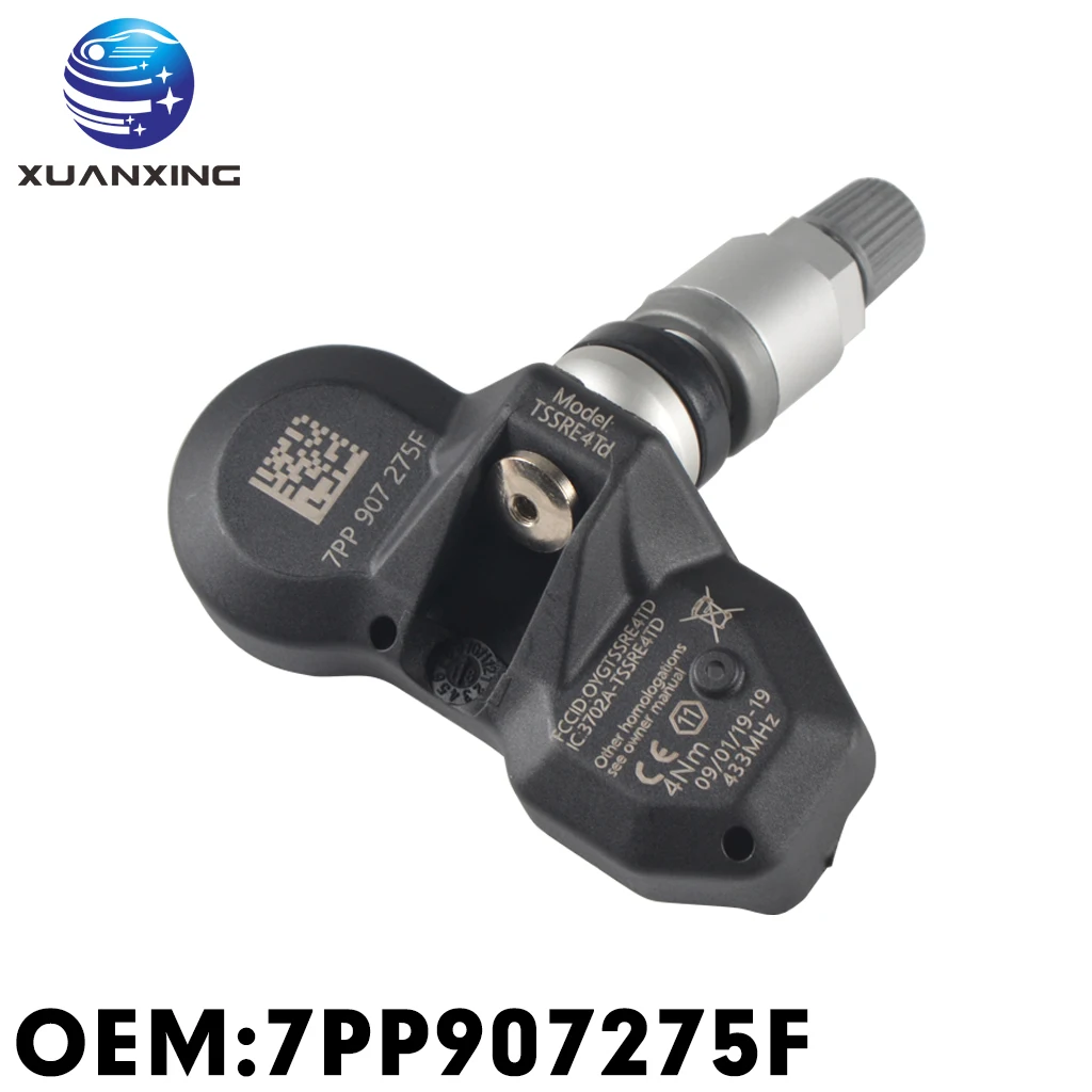 Система мониторинга давления в шинах OEM 7PP907275F TPMS 433 МГц для Audi A3 A7 A6 Volkswagen VW Porsche