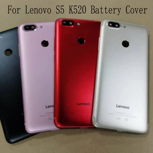 Задняя крышка аккумуляторного отсека для Lenovo S5 K520, оригинальная, с кнопками регулировки громкости и объективом камеры