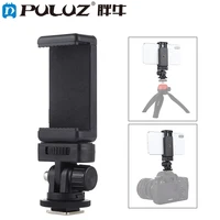 puluz 14 screw tripod cold shoe mounting universal clip ptz with phone clamp for gopro smartphones dslr video photography props