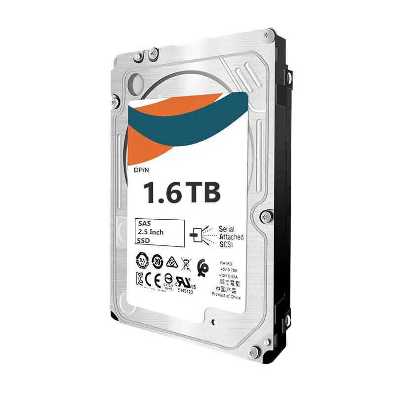 

Solid State Disk MO001600JWUFV P07442-003 P09092-B21 P09924-001 1.6TB SAS MU SFF SC DS SSD One Year Warranty