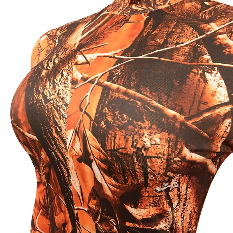 

Beyprern New Chic Tie Dye Bodycon Skinny Jumpsuits For Women 2020 Hot Mock Neck Long Pants Sexy Rompers One Piece Party Clubwear