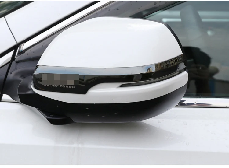 4 Цвета автомобиль из нержавеющей стали отделка зеркала дверцы боковое зеркало