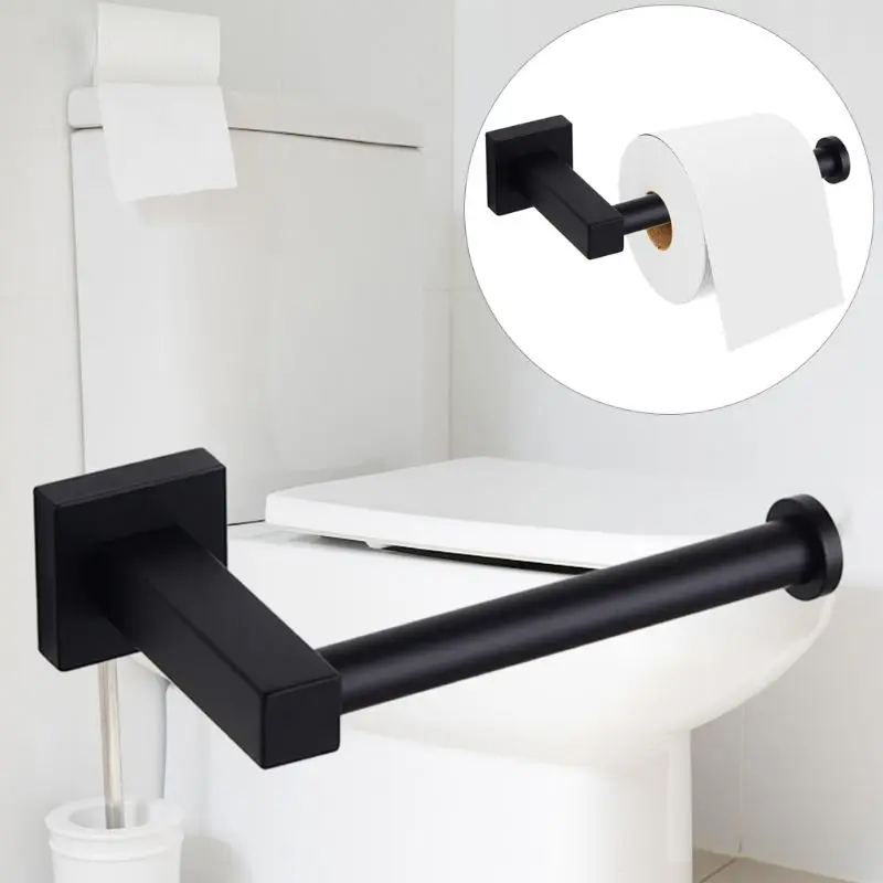 

Stainless Steel Wall Mounted Towel Rail Single Bar Rack Holder Shelf Hanger Bathroom Accessories