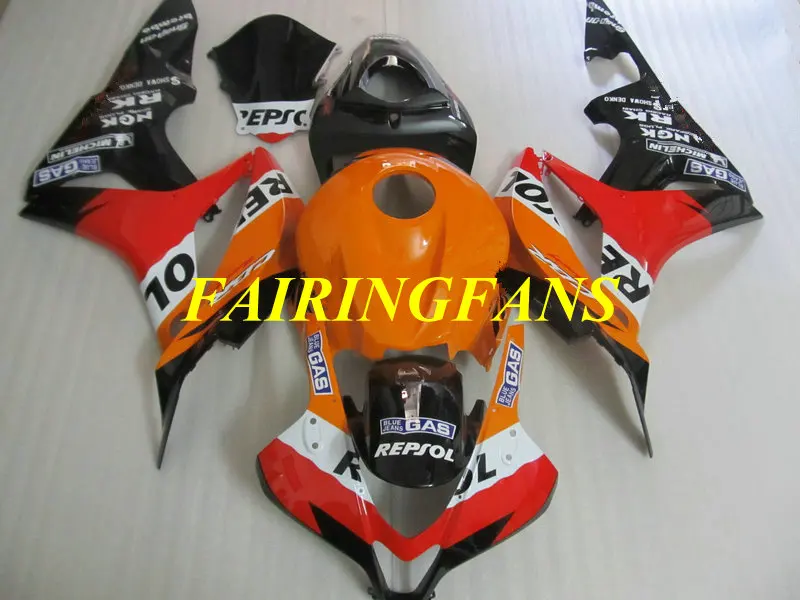 Инжекторный комплект для HONDA CBR600RR F5 07 08 CBR 600 RR 2007 2008 Обтекатели Repsol + подарки