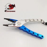 esfishing fishing multifunctional plier camping secure pliers lip grips fish remove liner cutter trimming fishing tools
