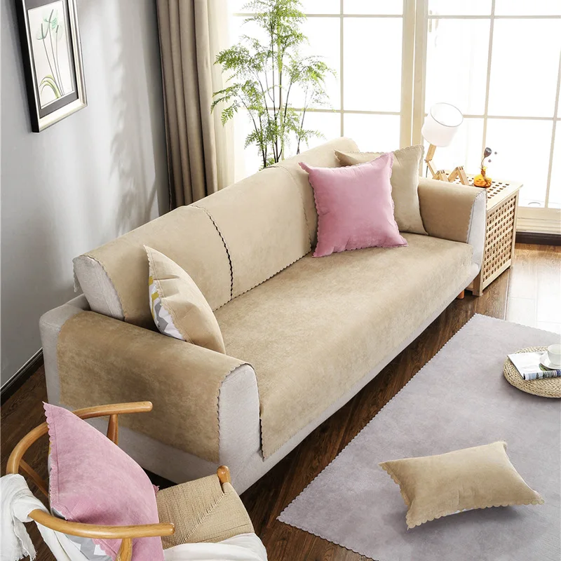 Набор подушек для дивана домашних животных цельный нескользящий защитный чехол