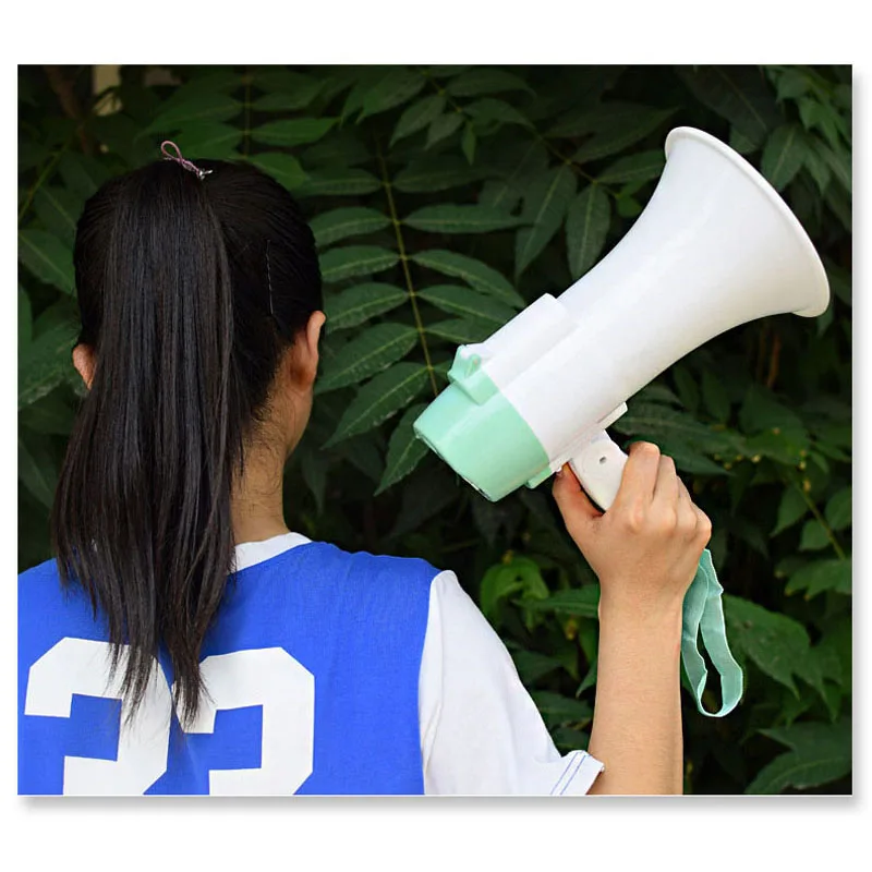 Портативный складной портативный МегаФон громкий динамик усилитель рекордер